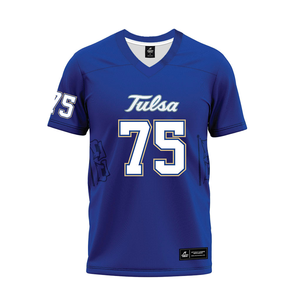 Tulsa - NCAA Football : Evan Mcclure - Premium Football Jersey-0