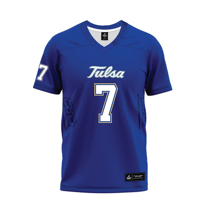Tulsa - NCAA Football : Zion Steptoe - Premium Football Jersey-0