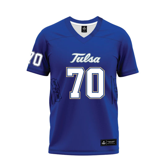 Tulsa - NCAA Football : Evan Odom - Premium Football Jersey-0