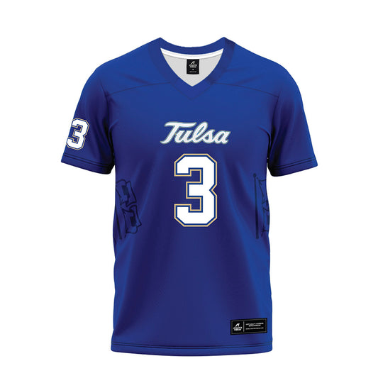 Tulsa - NCAA Football : Champ Lewis - Premium Football Jersey