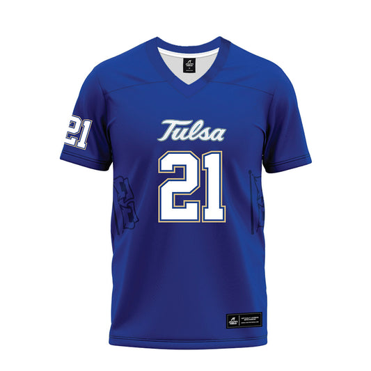 Tulsa - NCAA Football : Lento Smith Jr - Premium Football Jersey-0
