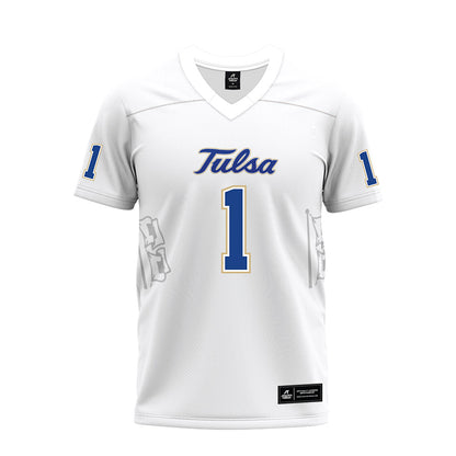 Tulsa - NCAA Football : Champ Lewis - Premium Football Jersey-0
