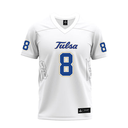 Tulsa - NCAA Football : Issac Covington - Premium Football Jersey-0