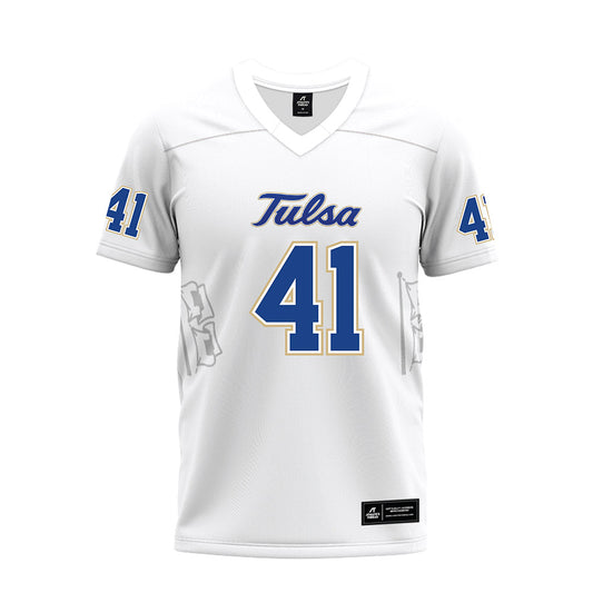 Tulsa - NCAA Football : Camden Peck - Premium Football Jersey