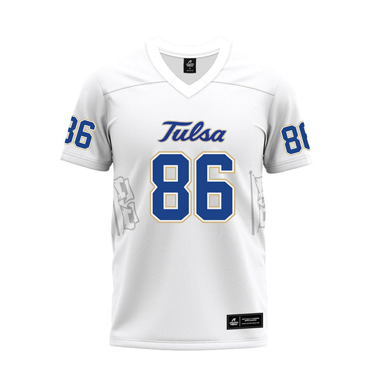 Tulsa - NCAA Football : Luke Tevis - Premium Football Jersey-0
