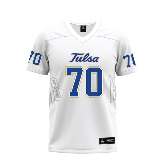 Tulsa - NCAA Football : Evan Odom - Premium Football Jersey-0