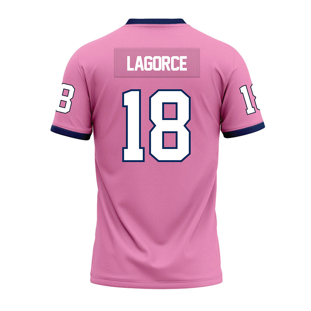 Murray State - NCAA Football : HANK LAGORCE - Pink Premium Football Jersey-1