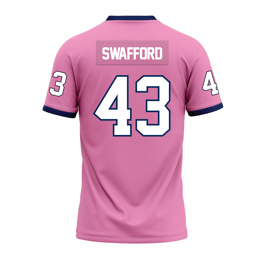 Murray State - NCAA Football : Alex Swafford - Pink Premium Football Jersey-1