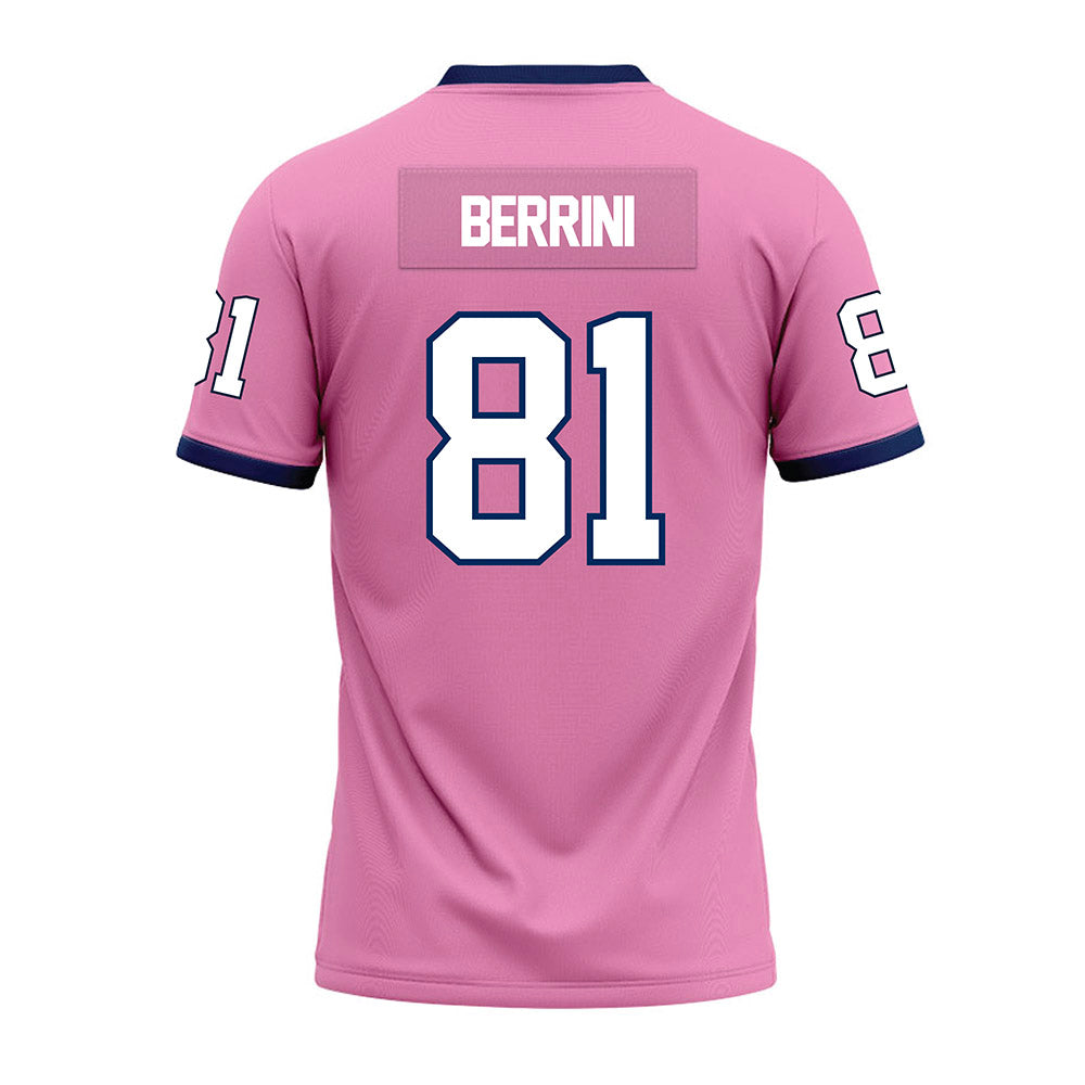 Murray State - NCAA Football : Noah Berrini - Pink Premium Football Jersey-1