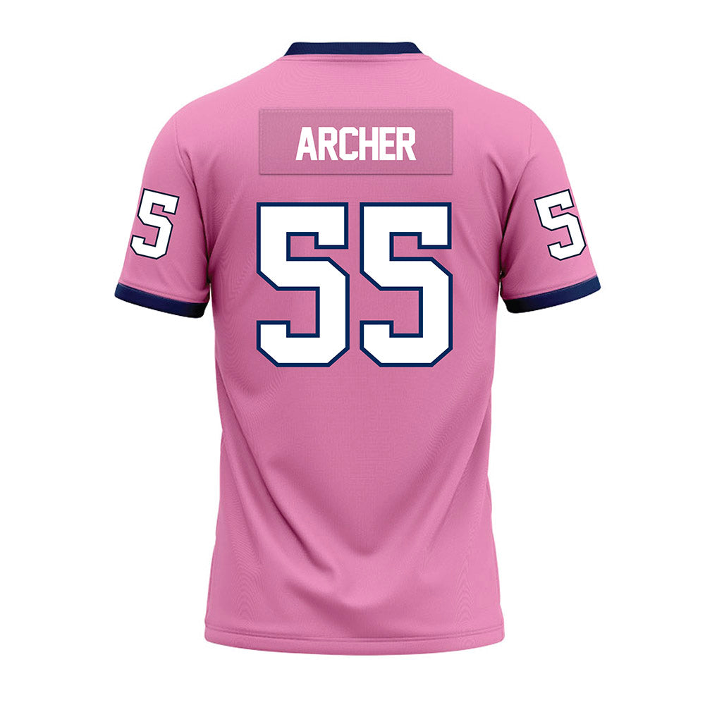 Murray State - NCAA Football : Connor Archer - Pink Premium Football Jersey-1