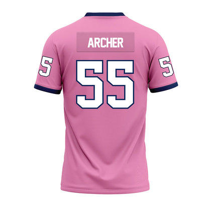 Murray State - NCAA Football : Connor Archer - Pink Premium Football Jersey-1