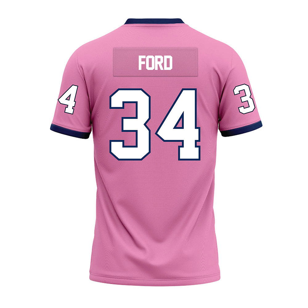 Murray State - NCAA Football : Caleb Ford - Pink Premium Football Jersey-1