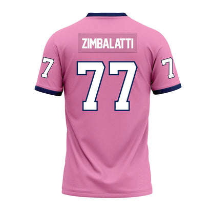 Murray State - NCAA Football : Thomas Zimbalatti - Pink Premium Football Jersey-1