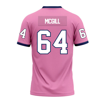 Murray State - NCAA Football : Kenneth McGill - Pink Premium Football Jersey-1