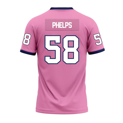 Murray State - NCAA Football : Brody Phelps - Pink Premium Football Jersey-1