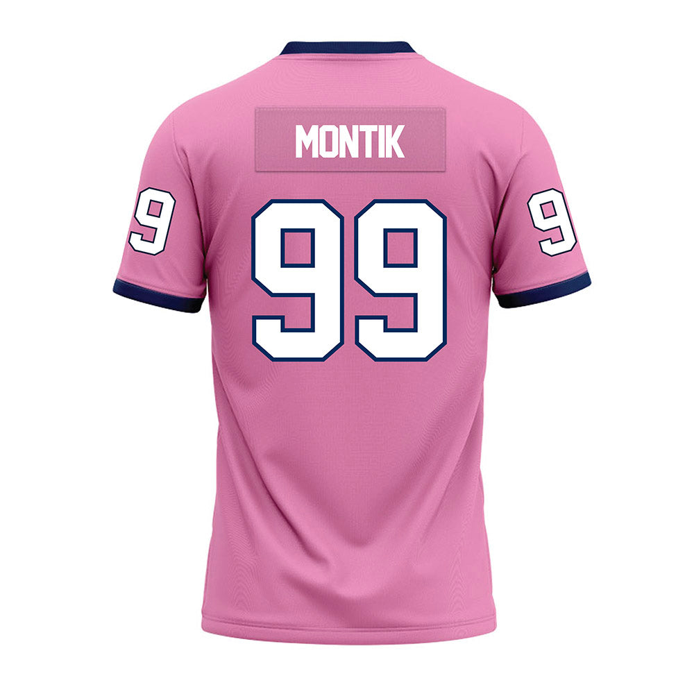 Murray State - NCAA Football : Nick Montik - Pink Premium Football Jersey-1