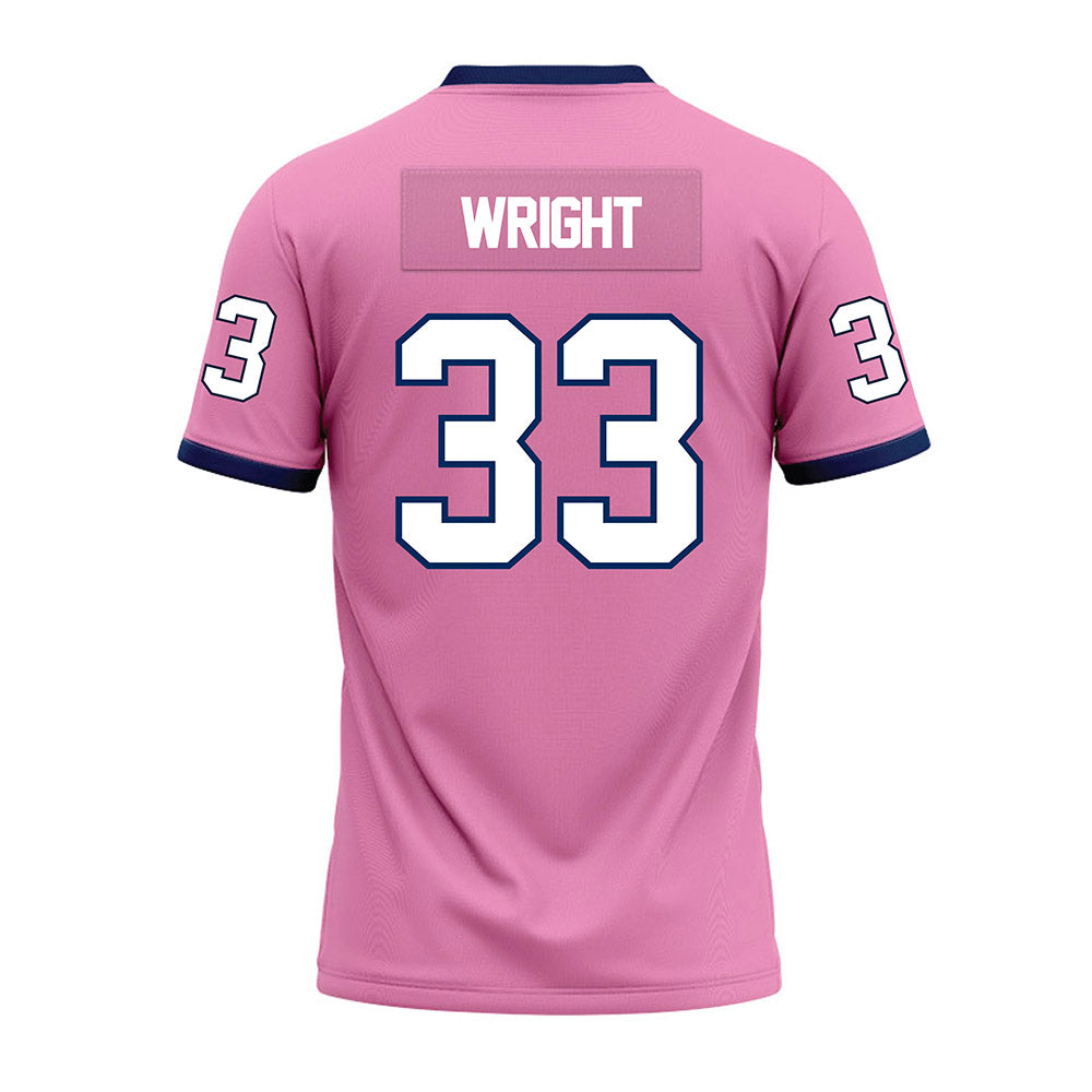 Murray State - NCAA Football : Baxter Wright - Pink Premium Football Jersey