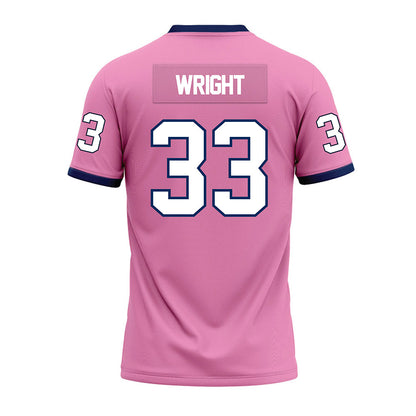 Murray State - NCAA Football : Baxter Wright - Pink Premium Football Jersey
