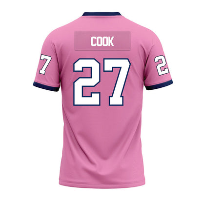 Murray State - NCAA Football : Zayden Cook - Pink Premium Football Jersey-1
