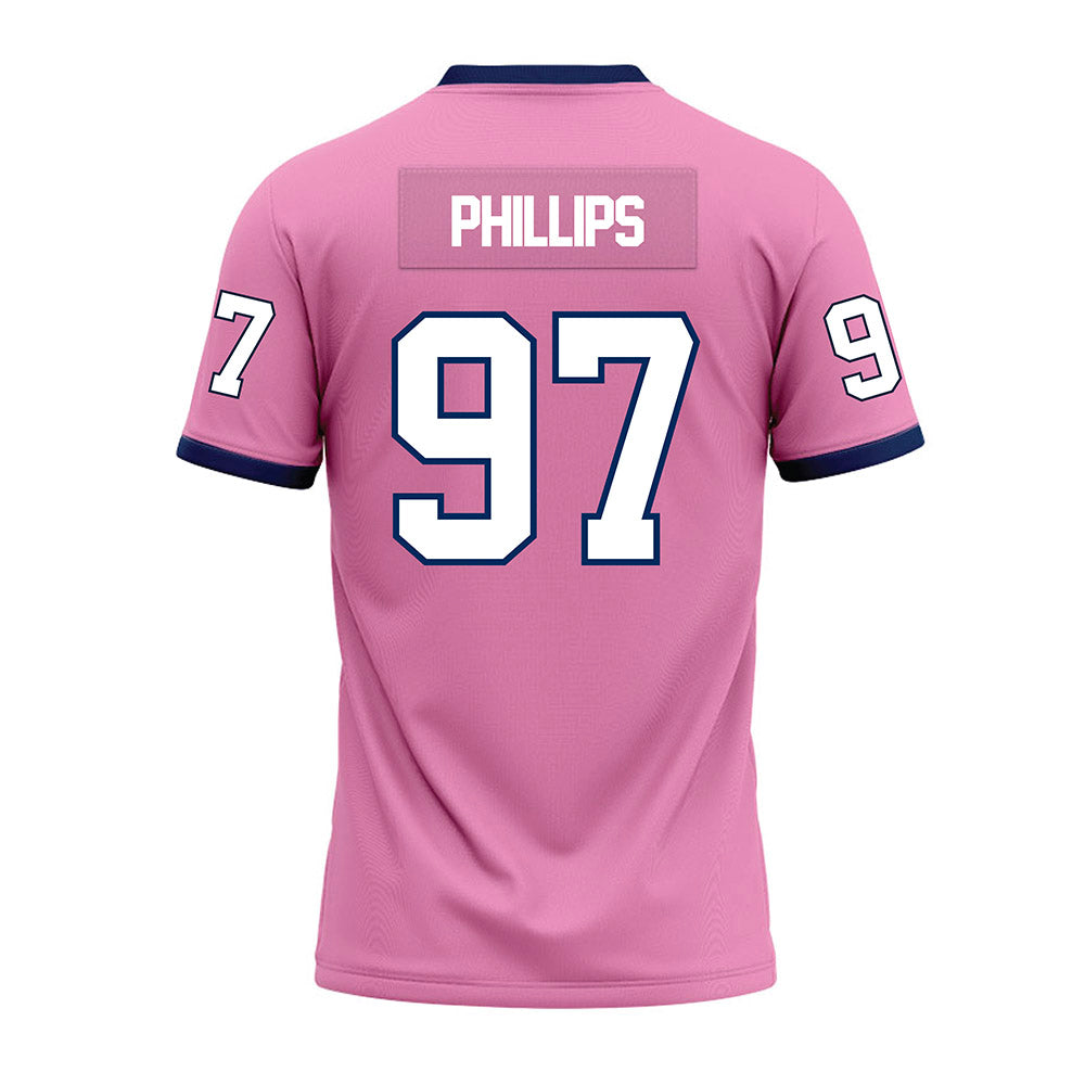 Murray State - NCAA Football : Harlem Phillips - Pink Premium Football Jersey-1