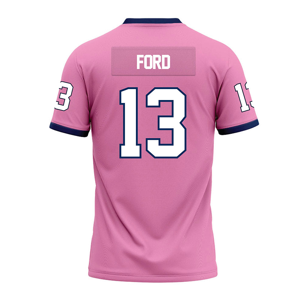 Murray State - NCAA Football : John Ford - Pink Premium Football Jersey-1