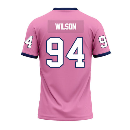 Murray State - NCAA Football : Rickshun Wilson - Pink Premium Football Jersey-1