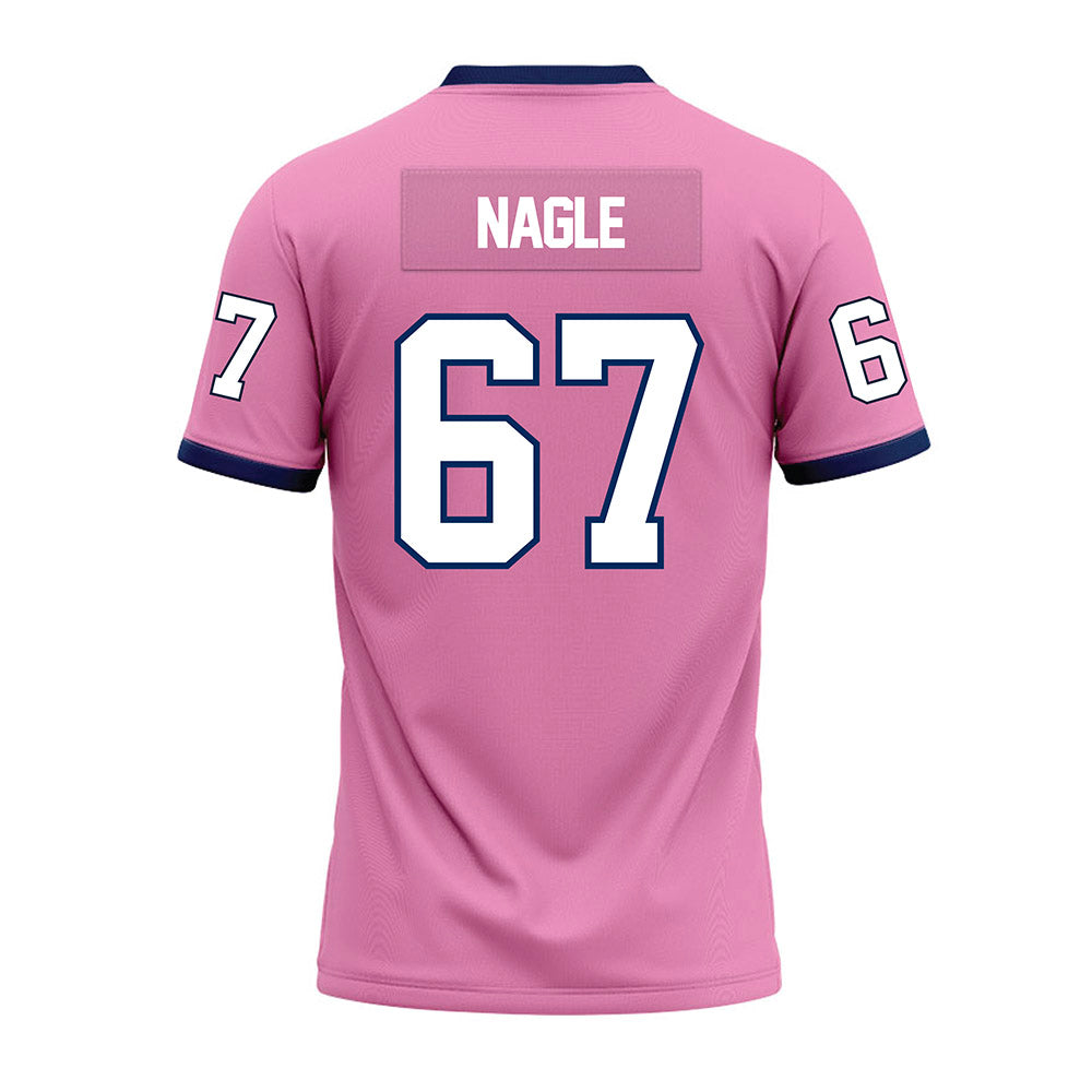 Murray State - NCAA Football : Thatcher Nagle - Pink Premium Football Jersey-1