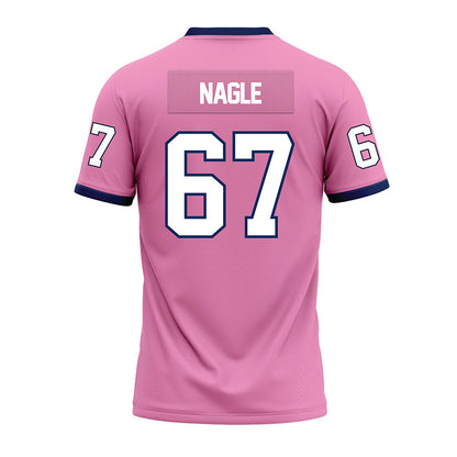 Murray State - NCAA Football : Thatcher Nagle - Pink Premium Football Jersey-1