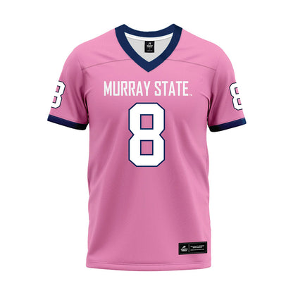 Murray State - NCAA Football : Amari Wansley - Pink Premium Football Jersey
