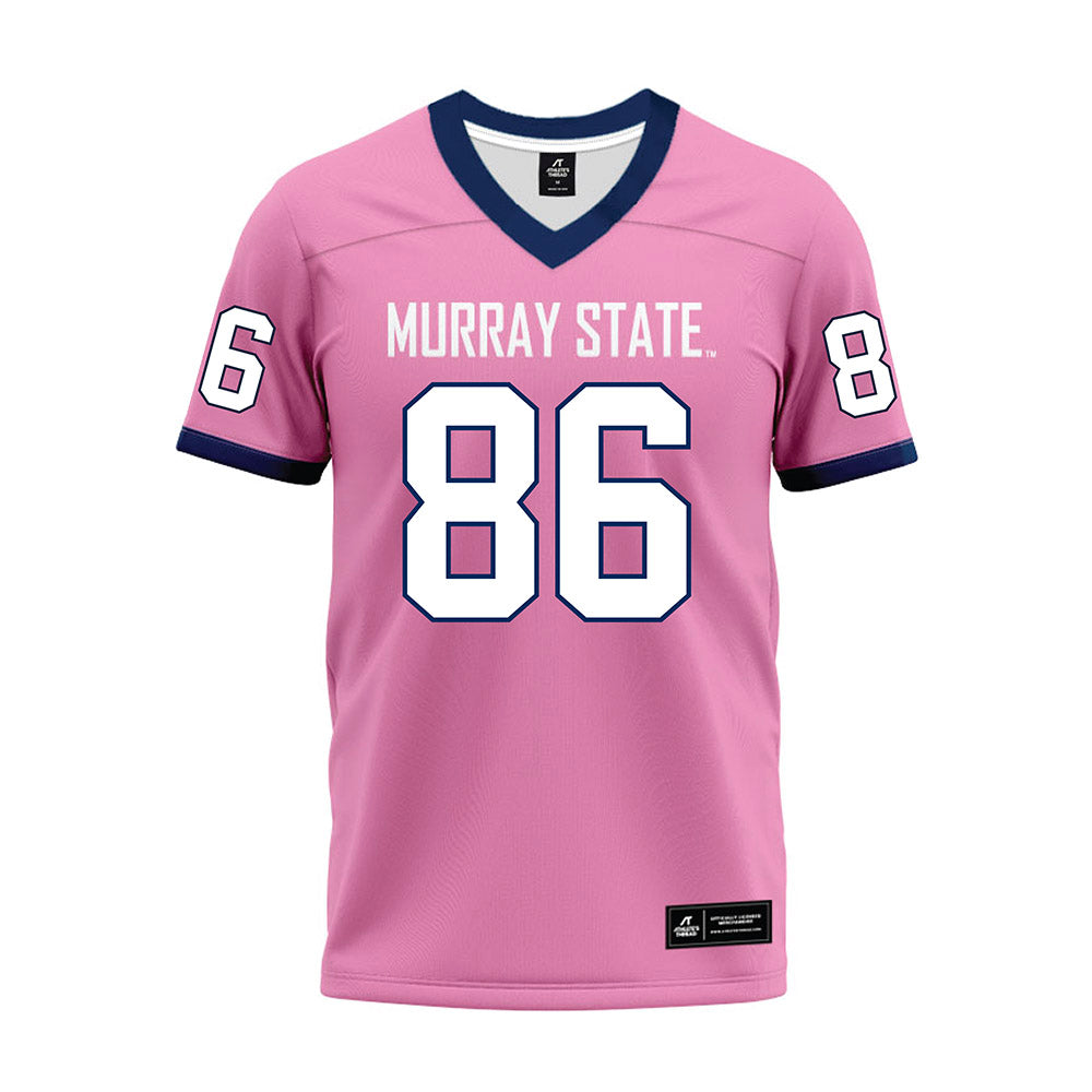 Murray State - NCAA Football : Reece Wilder - Pink Premium Football Jersey-0