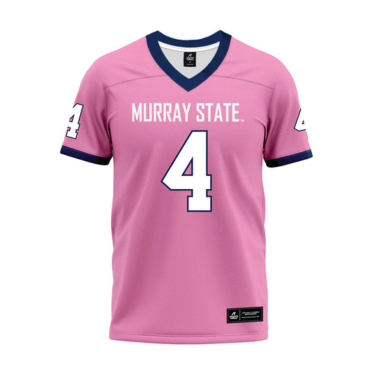 Murray State - NCAA Football : Jim Ogle - Pink Premium Football Jersey
