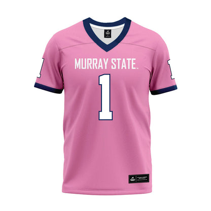 Murray State - NCAA Football : Bryan Pulley - Pink Premium Football Jersey-0