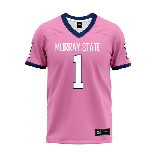 Murray State - NCAA Football : Cam Bulluck - Pink Premium Football Jersey-0