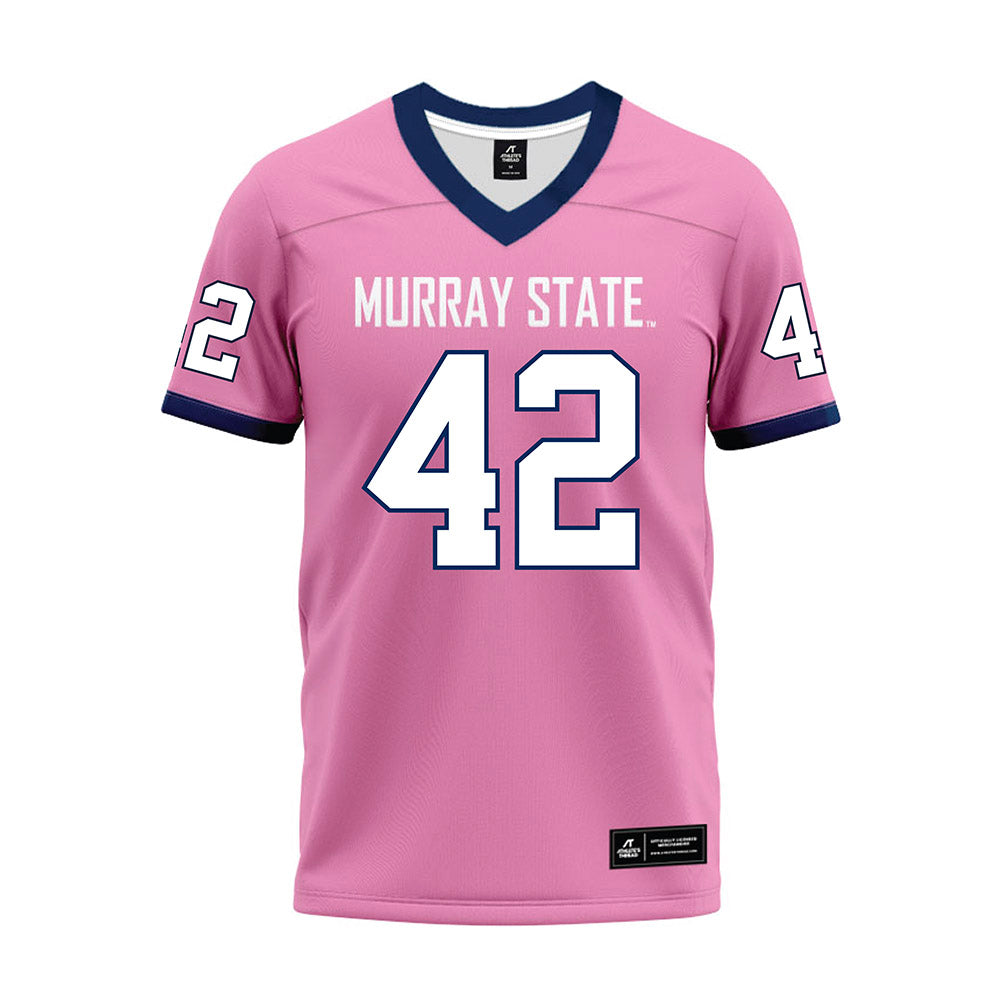 Murray State - NCAA Football : Jaquan Redfern - Pink Premium Football Jersey-0