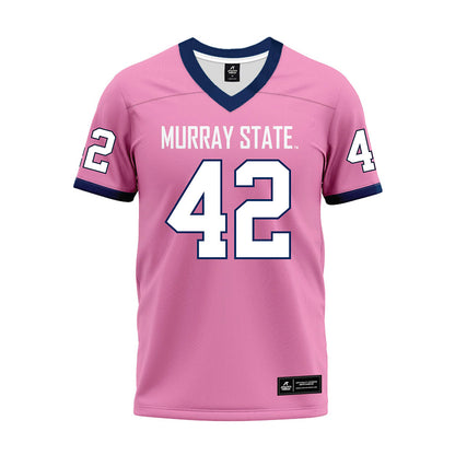 Murray State - NCAA Football : Jaquan Redfern - Pink Premium Football Jersey-0