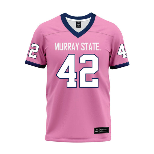Murray State - NCAA Football : Jaquan Redfern - Pink Premium Football Jersey-0