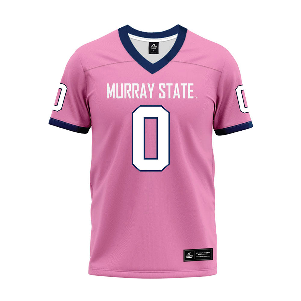 Murray State - NCAA Football : Kobe Roberts - Pink Premium Football Jersey-0