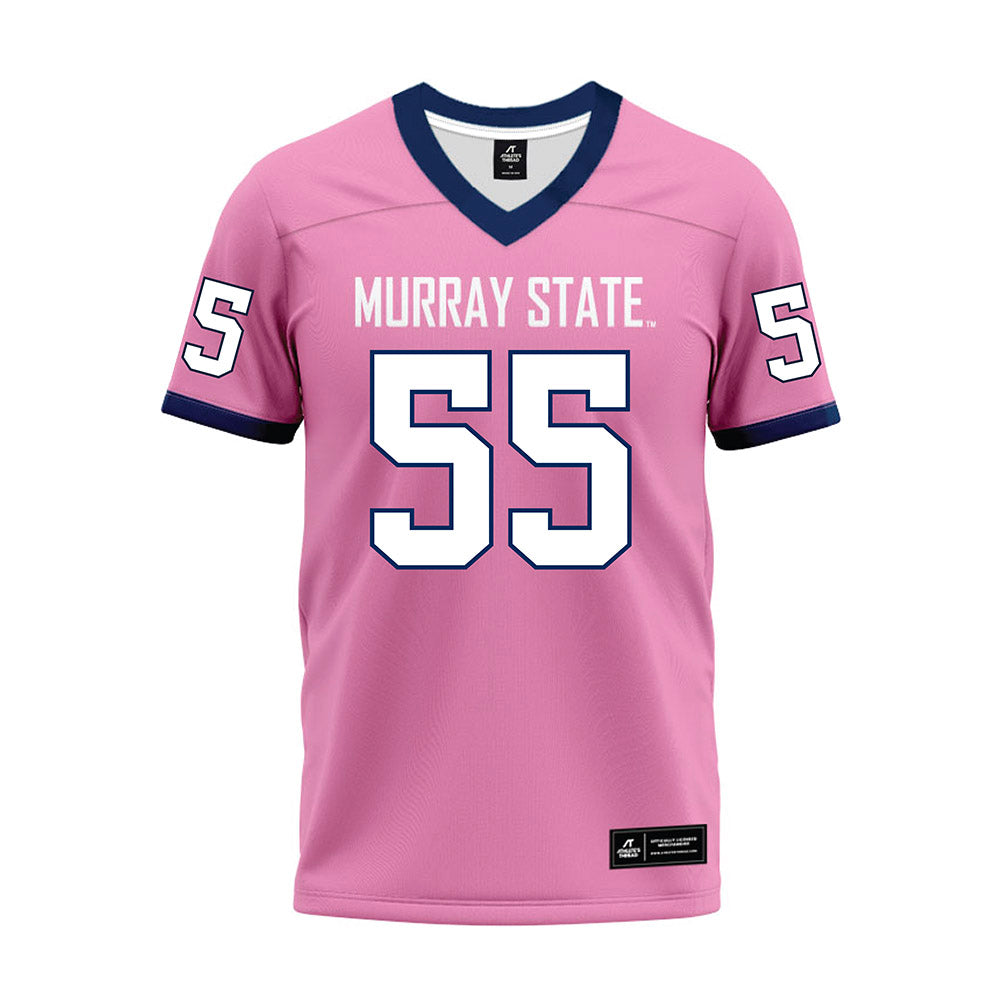 Murray State - NCAA Football : Connor Archer - Pink Premium Football Jersey-0