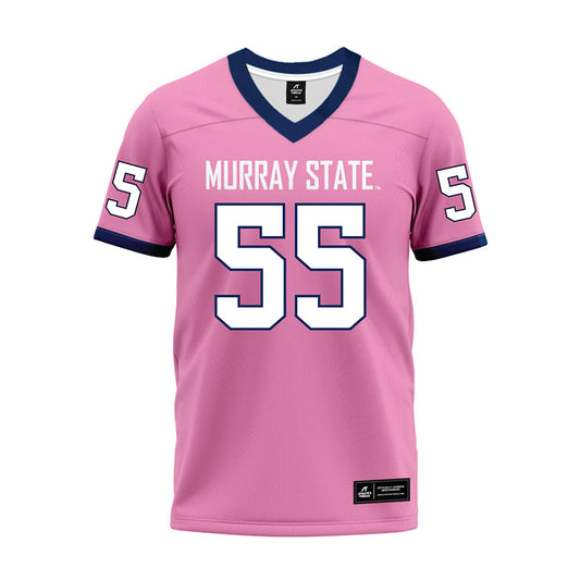 Murray State - NCAA Football : Connor Archer - Pink Premium Football Jersey-0