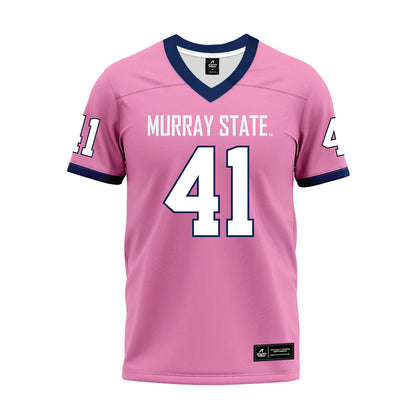 Murray State - NCAA Football : tyrece edwards - Pink Premium Football Jersey