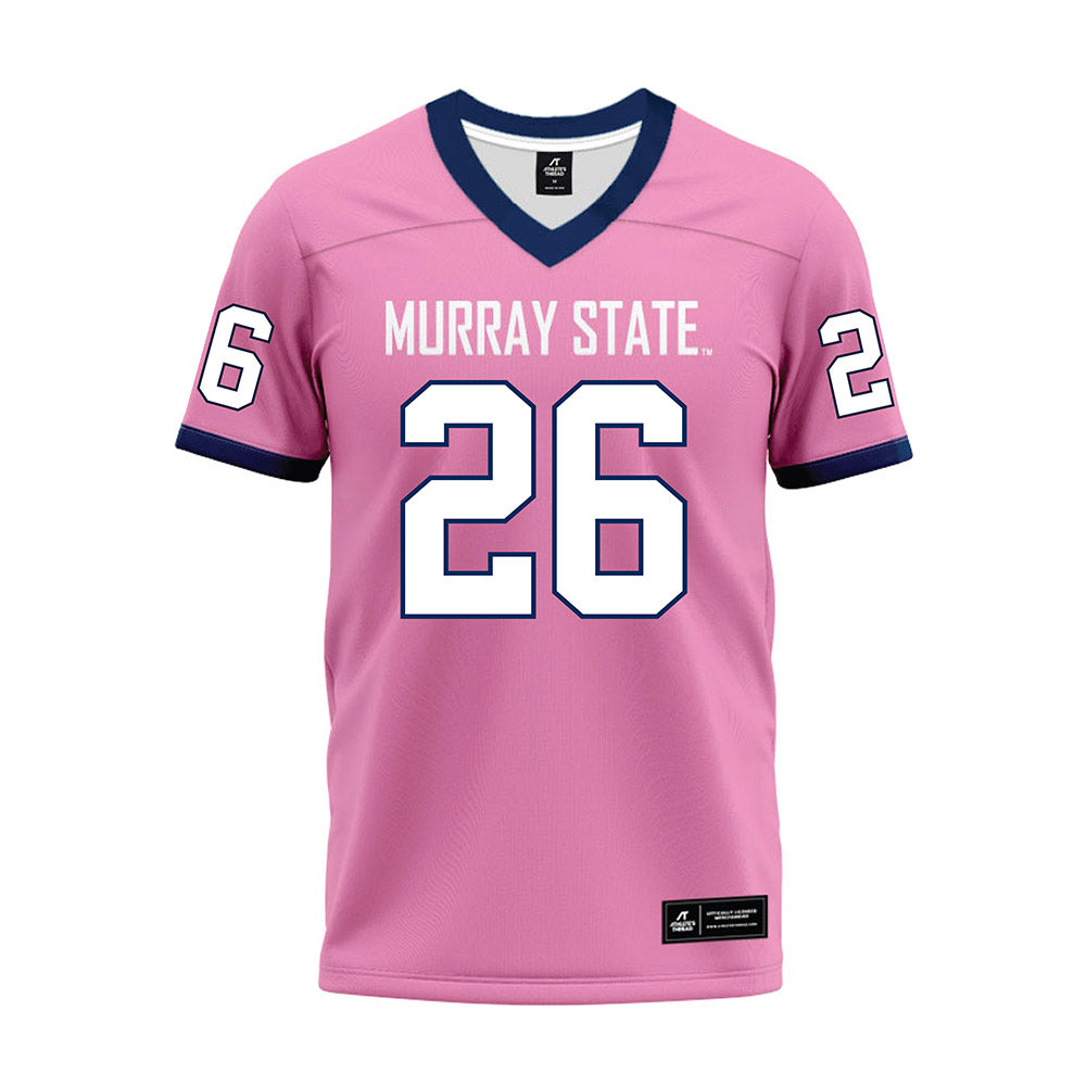 Murray State - NCAA Football : Rett Hemphill - Pink Premium Football Jersey-0