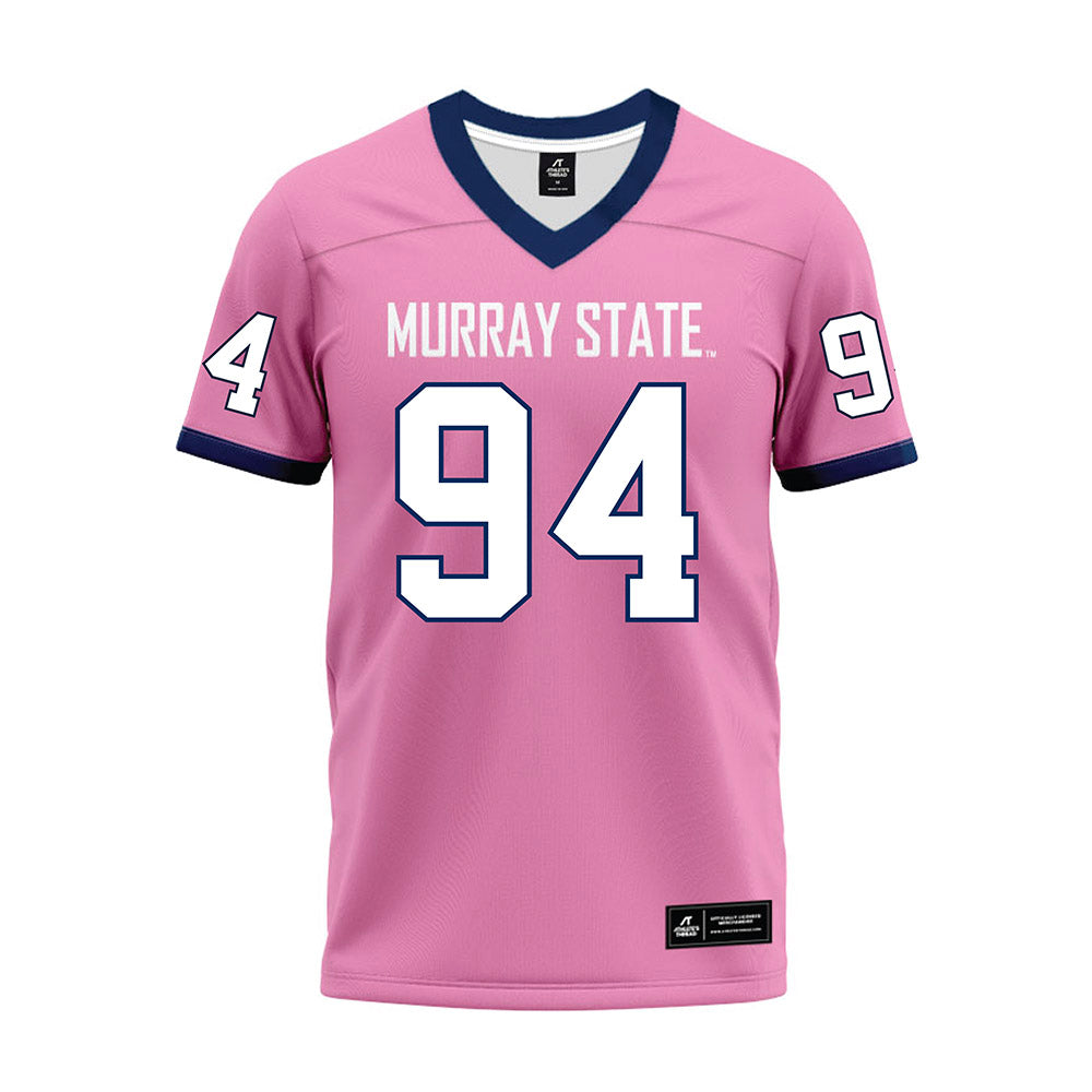 Murray State - NCAA Football : Rickshun Wilson - Pink Premium Football Jersey-0