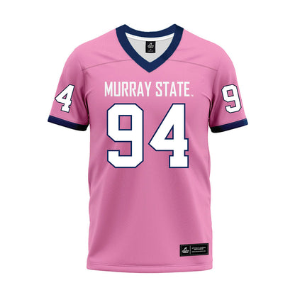 Murray State - NCAA Football : Rickshun Wilson - Pink Premium Football Jersey-0