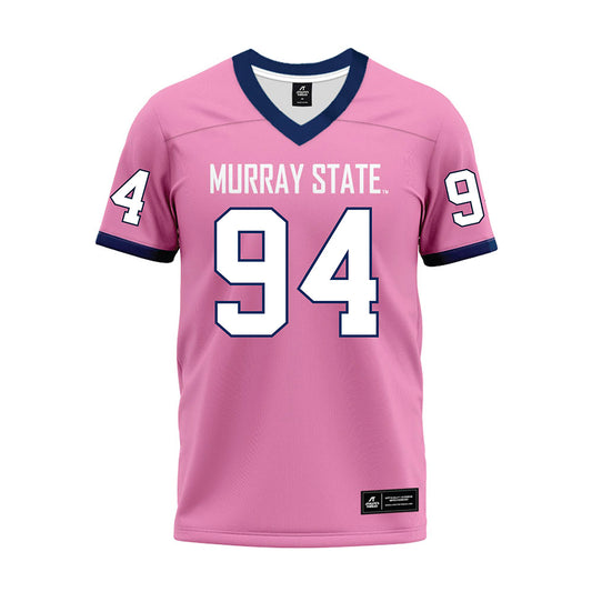 Murray State - NCAA Football : Rickshun Wilson - Pink Premium Football Jersey-0