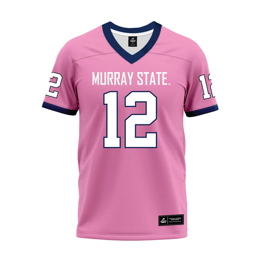 Murray State - NCAA Football : Lucas Desjardins - Pink Premium Football Jersey-0