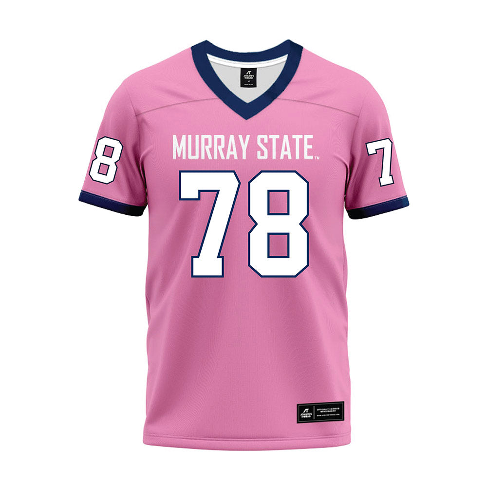 Murray State - NCAA Football : Eric Kirkpatrick - Pink Premium Football Jersey-0