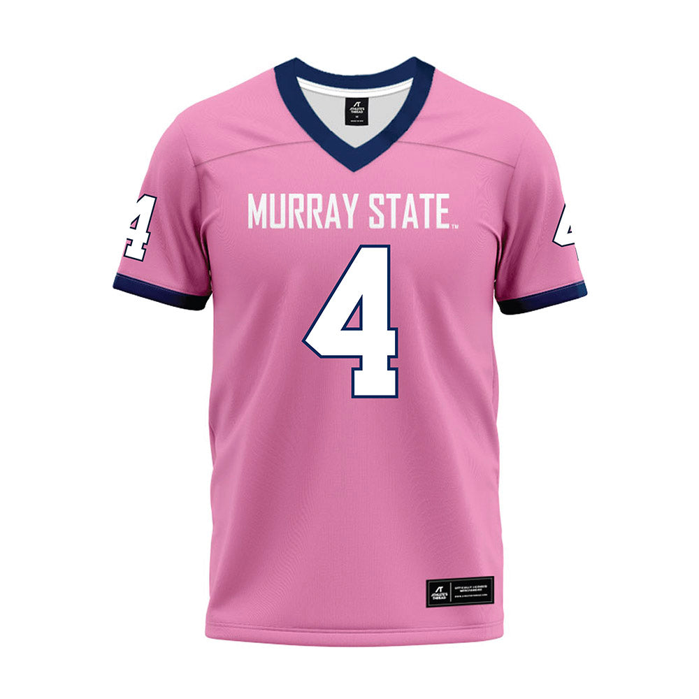 Murray State - NCAA Football : Thomas OHara - Pink Premium Football Jersey-0