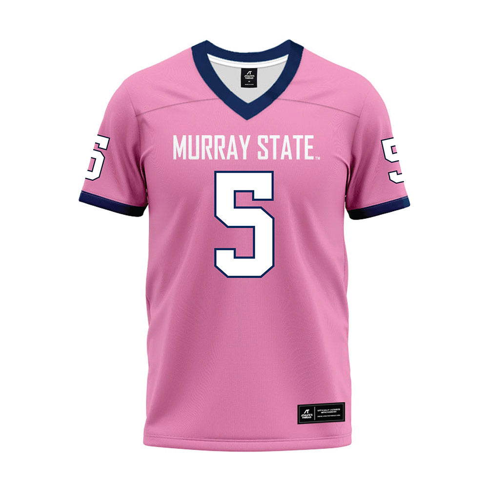 Murray State - NCAA Football : Conlee Crossno - Pink Premium Football Jersey-0