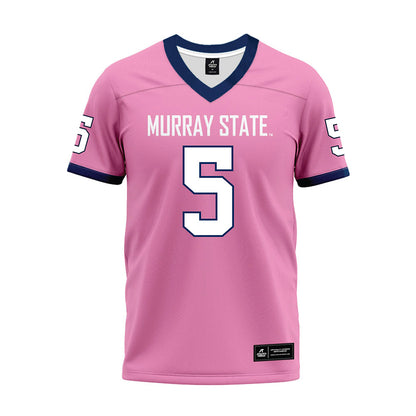 Murray State - NCAA Football : Conlee Crossno - Pink Premium Football Jersey-0