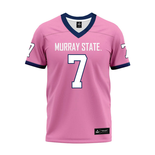 Murray State - NCAA Football : Kaleb Bailey - Pink Premium Football Jersey-0